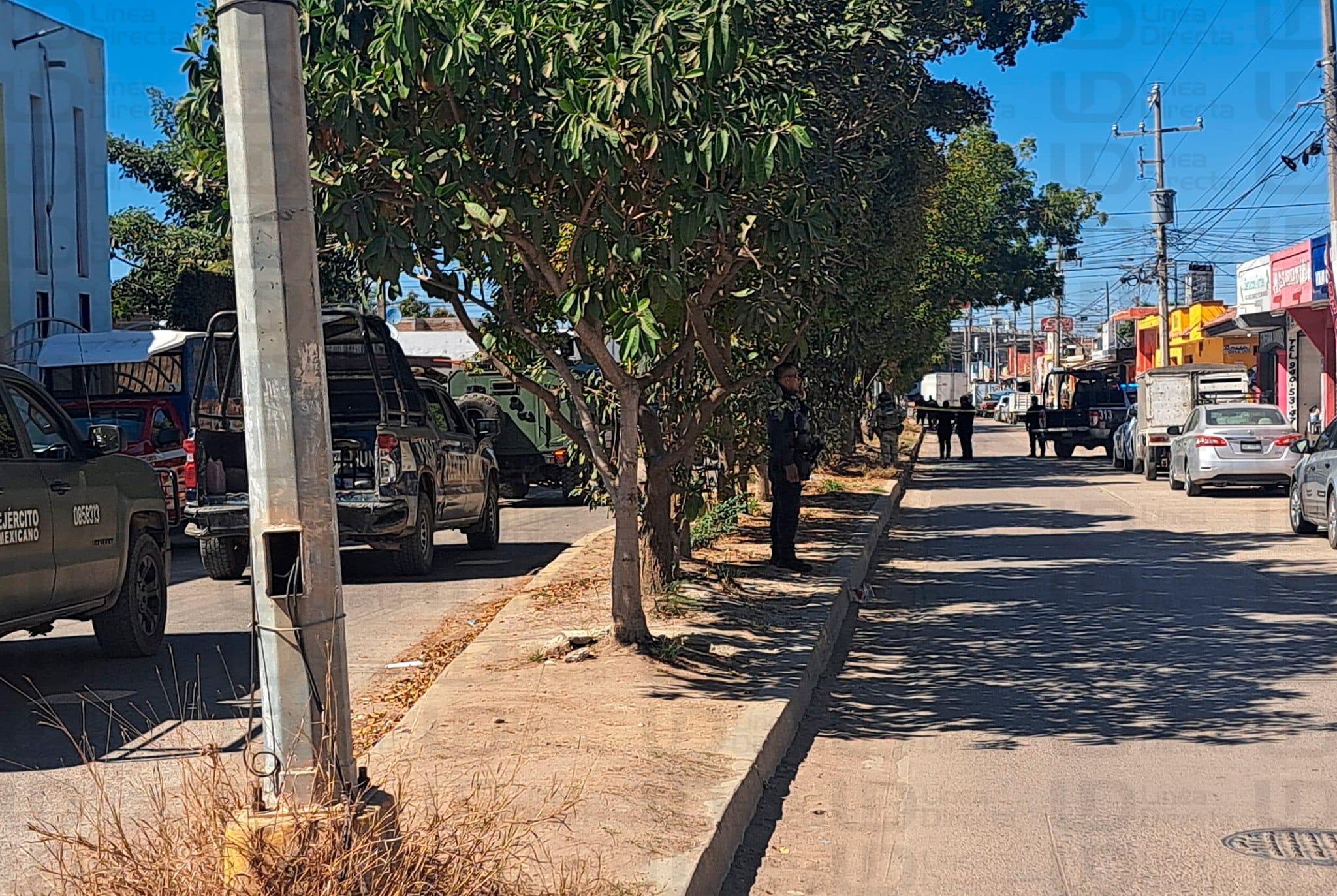 Lugar de Mazatlán donde ocurrió el enfrentamiento armado