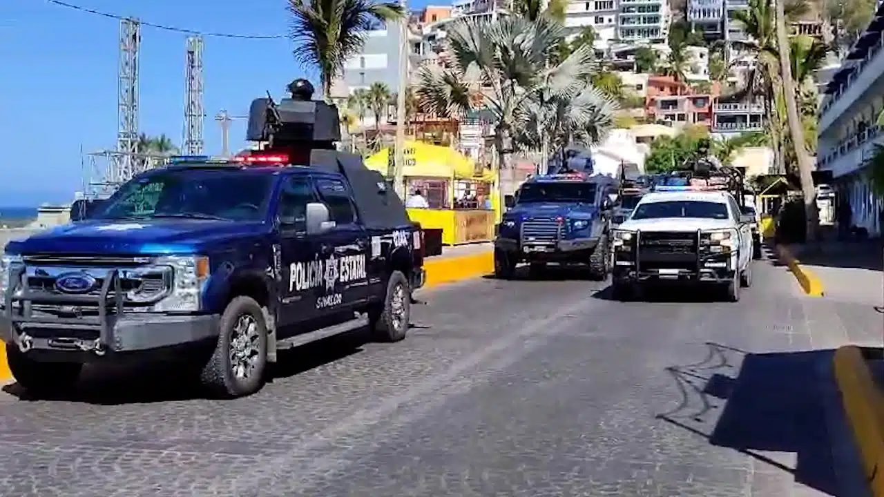 Megaoperativo de seguridad en Carnaval Mazatlán