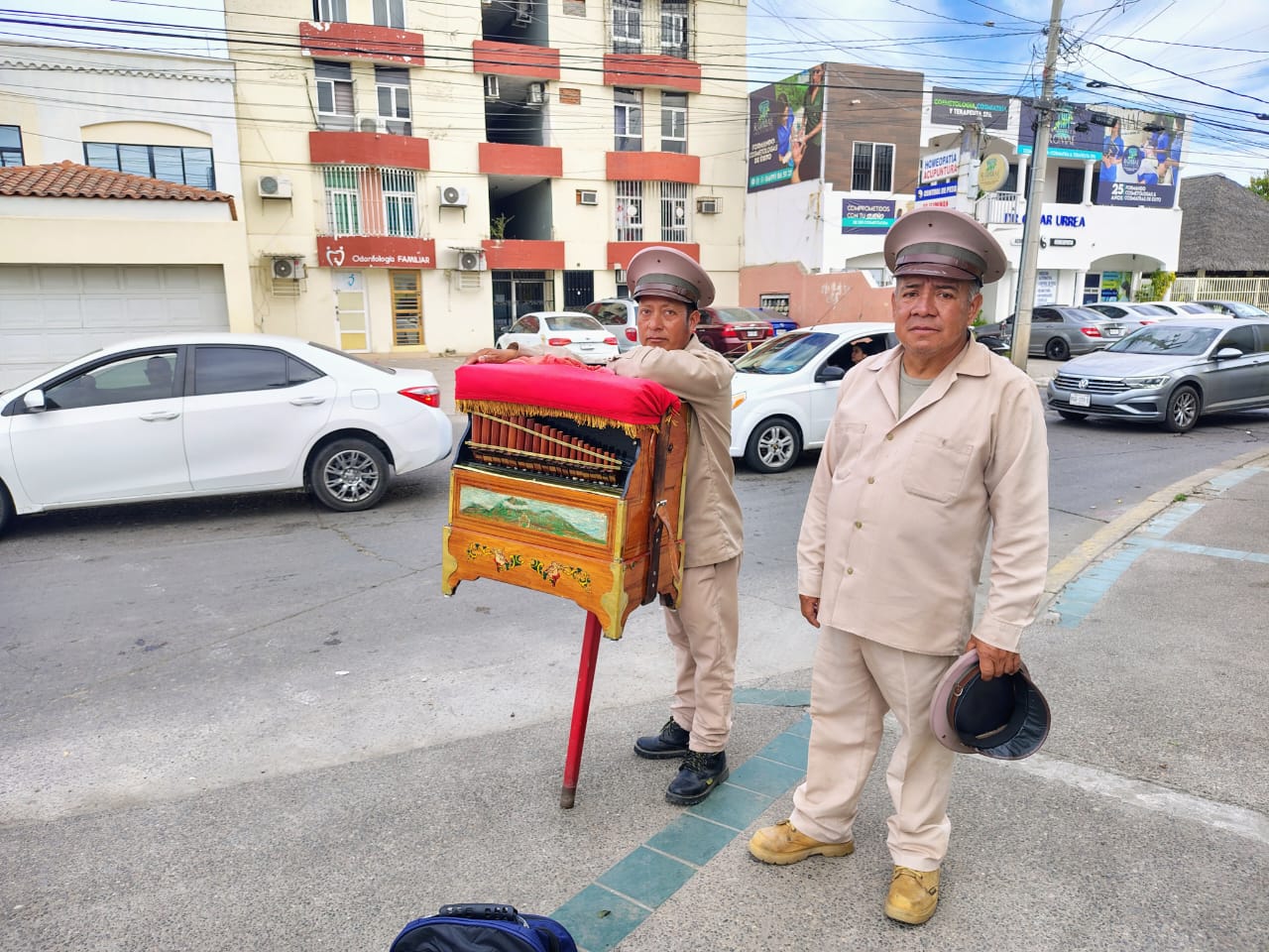 Organillero en Mazatlán