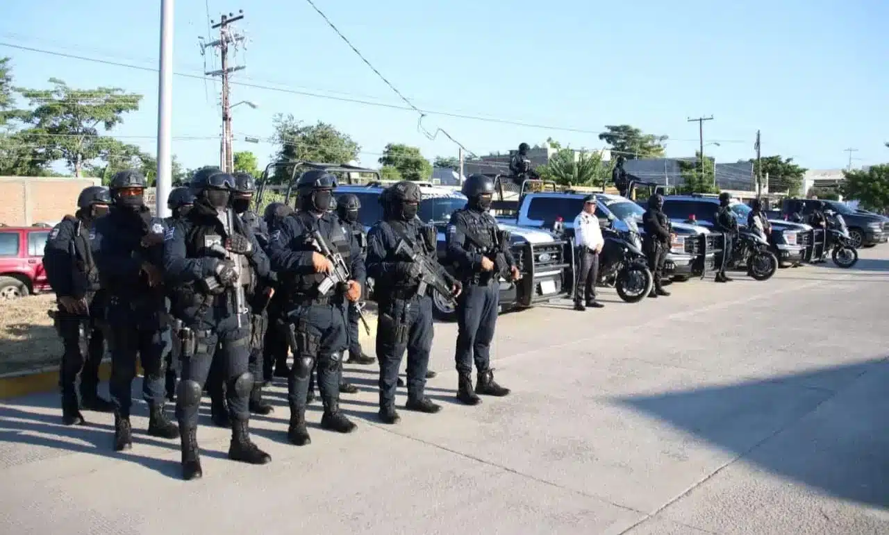 Policías de Sinaloa