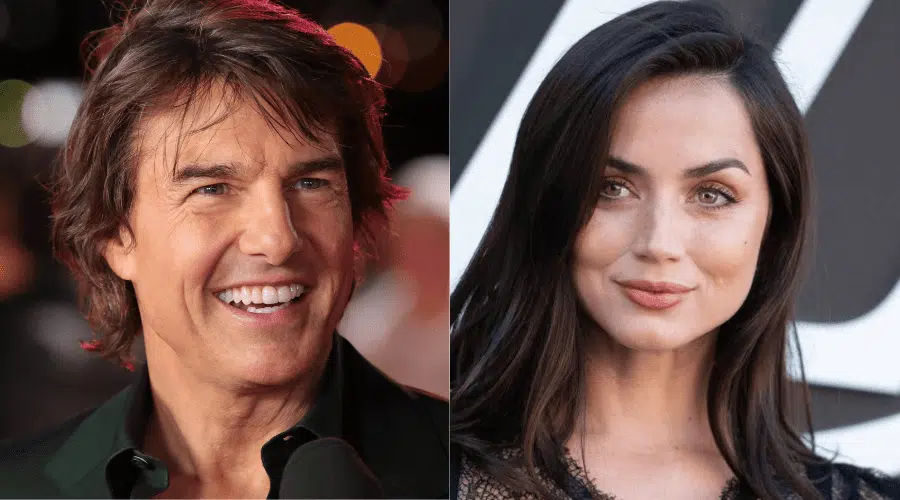 Tom Cruise y Ana de Armas.