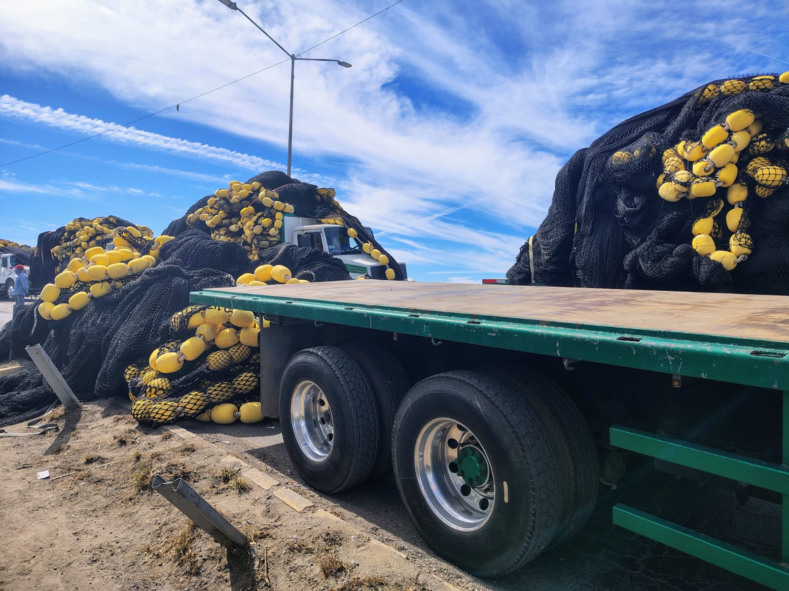 Acontecimientos alrededor del accidente con el camión causante del tráfico