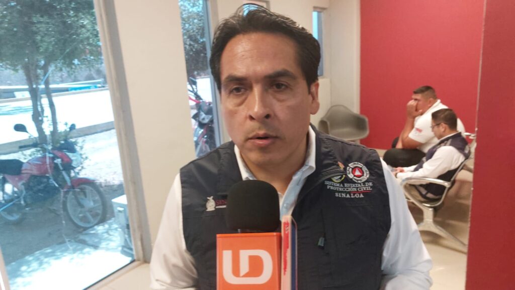 Roy Navarrete Cuevas, titular de Protección Civil en Mazatlán