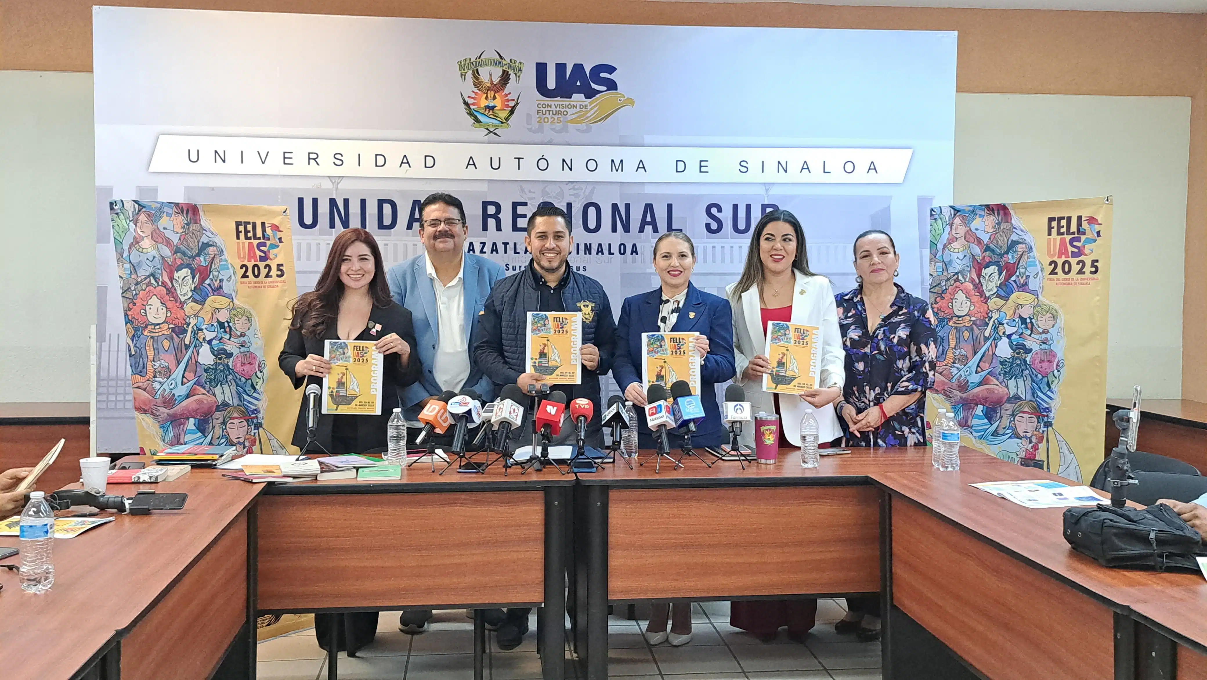 Anuncian la FeliUAS 2025 en Mazatlán