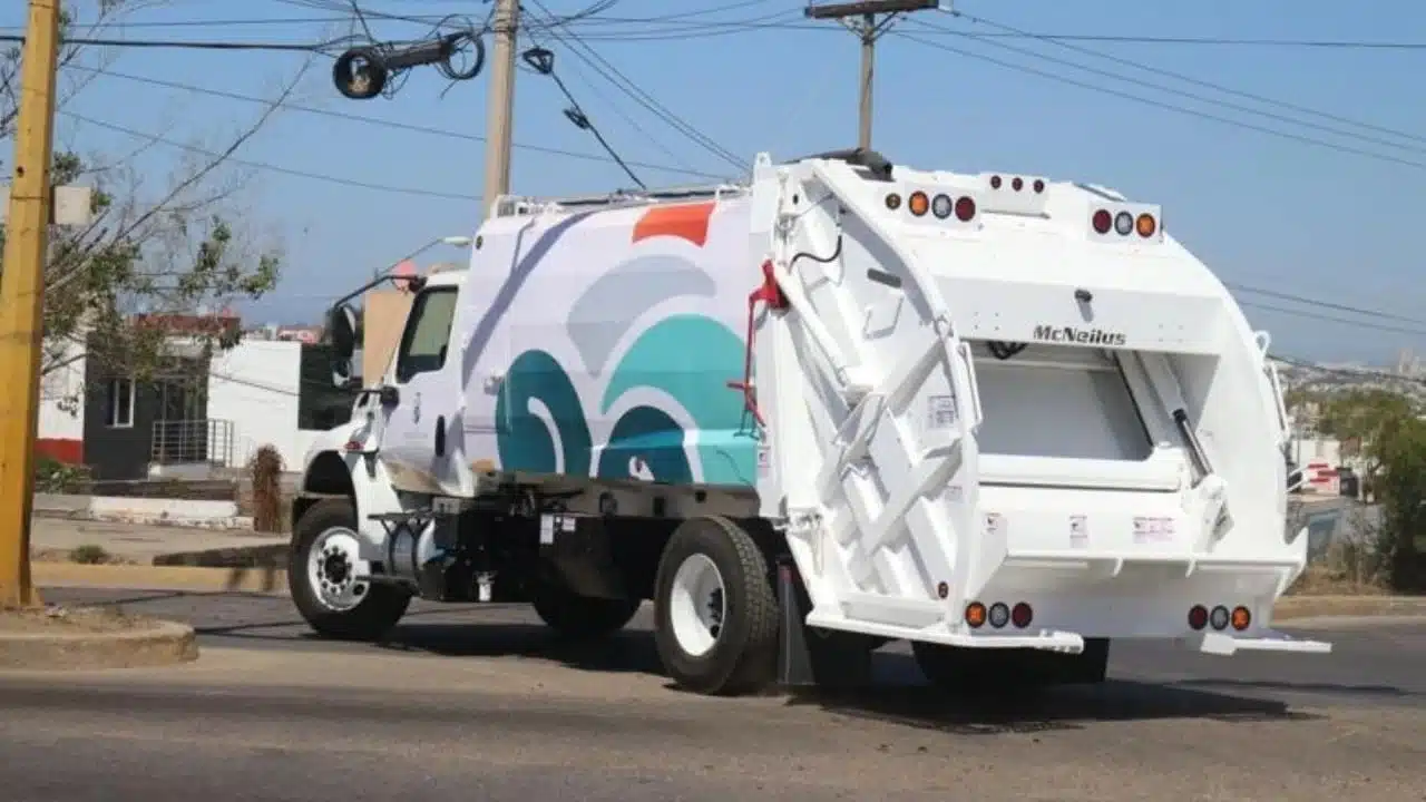 Camión de basura de Mazatlán