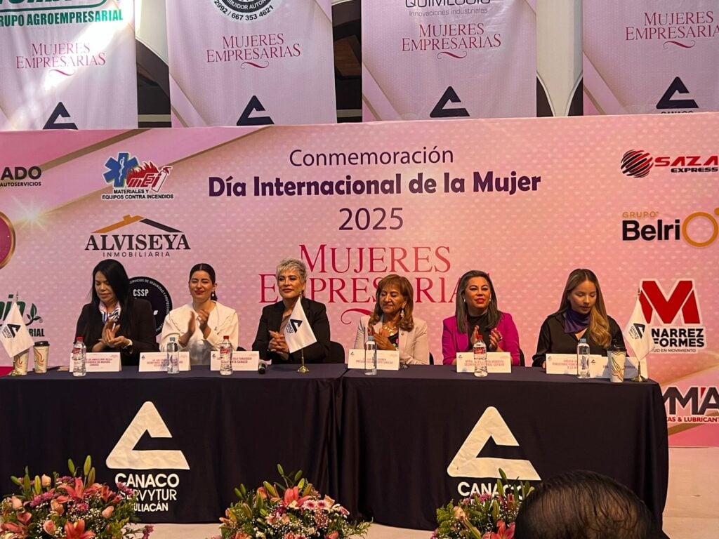 Canaco Culiacán reconoce a mujeres empresarias