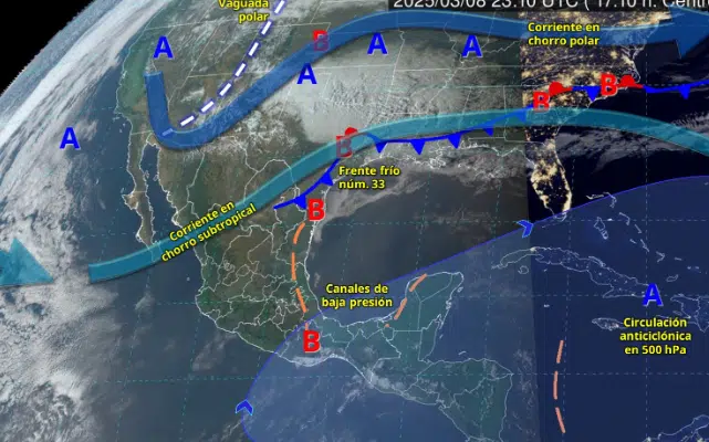 Mapa del clima en México