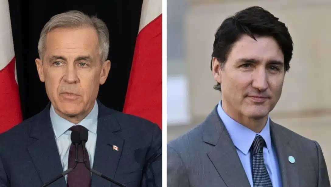 Mark Carney y Justin Trudeau se reúnen para preparar traspaso del poder en Canadá