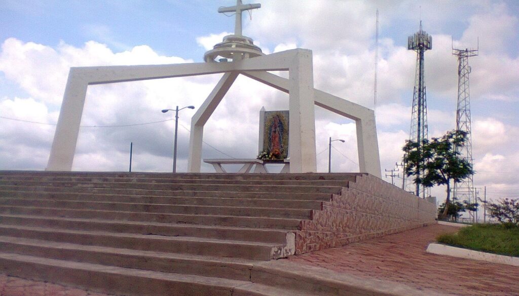 Capilla de la Virgen de Guadalupe en el Cerro del Monge