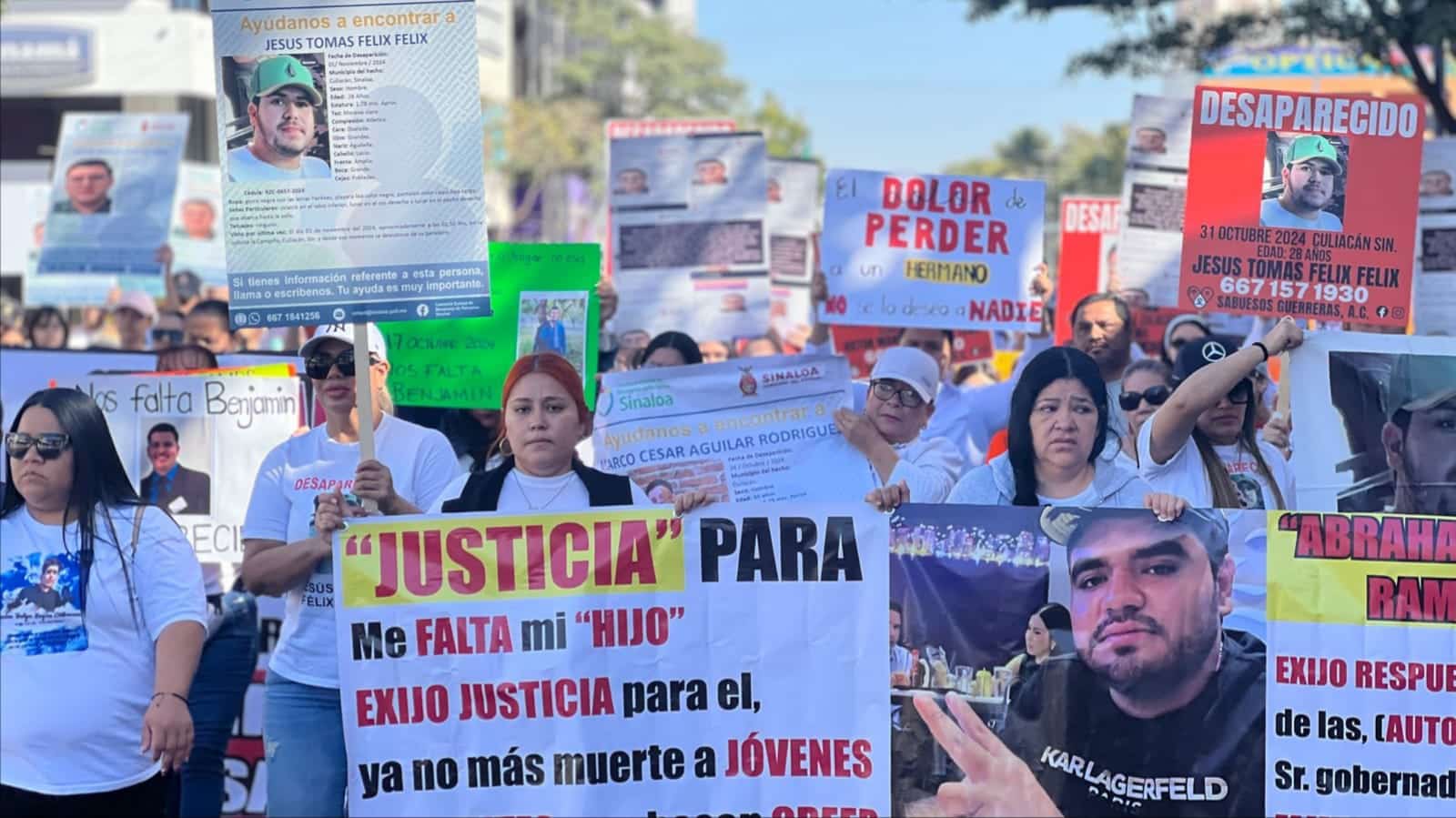 Ciudadanos marchan de manera pacífica para exigir justicia