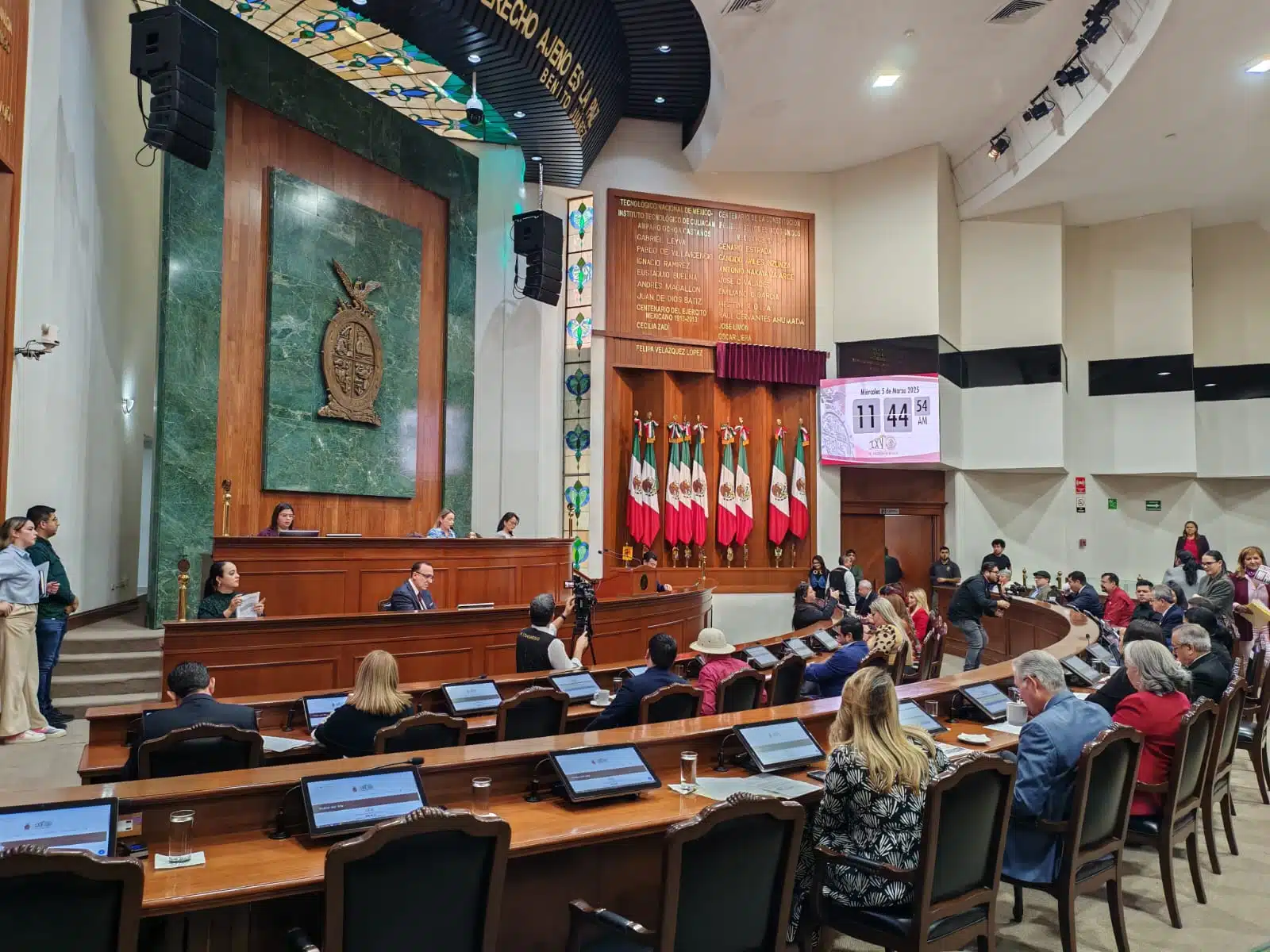 Diputados en el Congreso del Estado