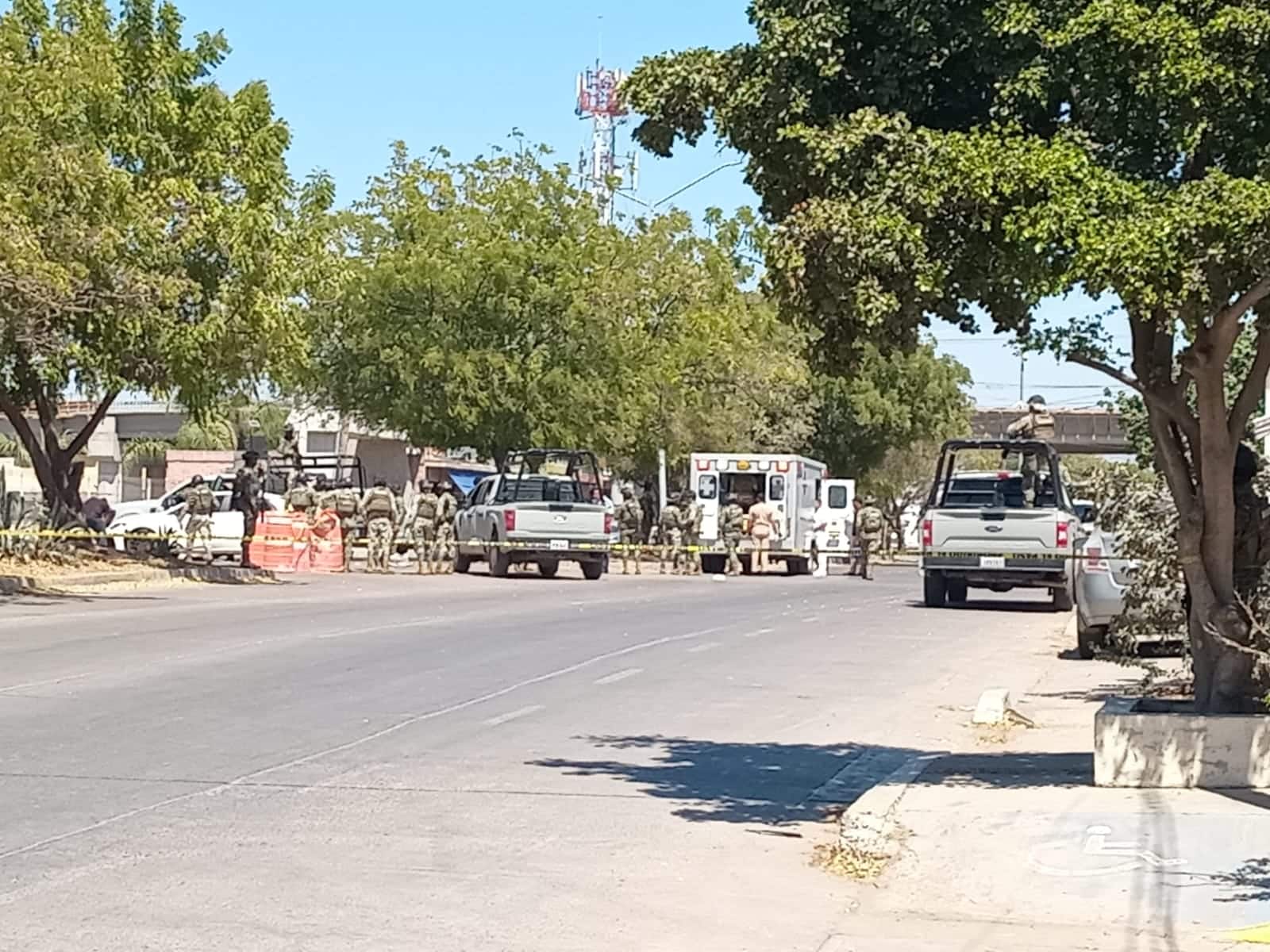 Enfrentamiento entre civiles armados y marinos en Mazatlán