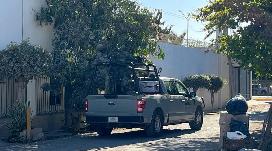 Elementos de la Marina en Guasave