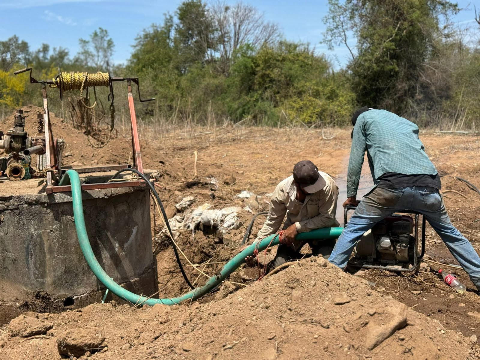 En El Fuerte autoridades deben perforar muy profundamente para poder extraer agua en los pozos