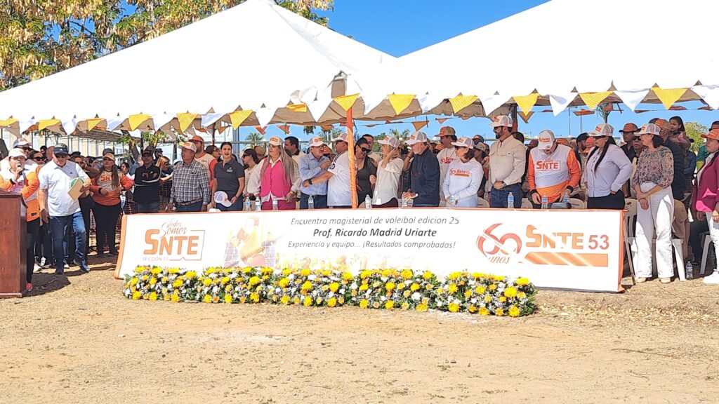 Encuentro Voleibol 2025 del SNTE 53