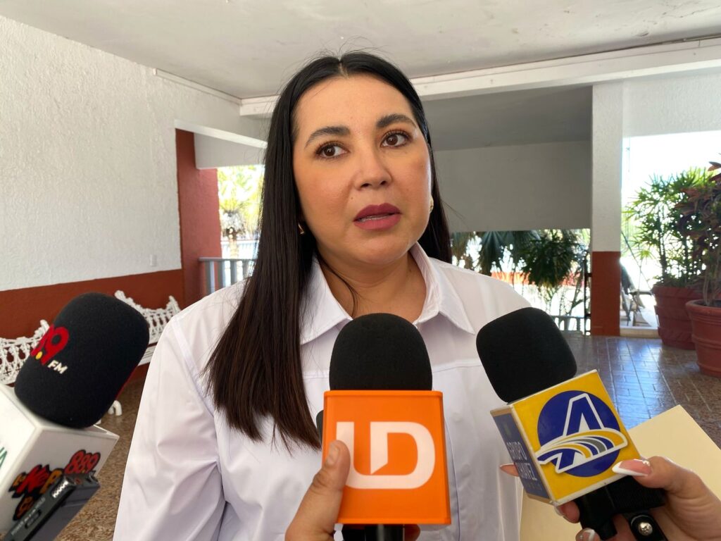 La directora de Salud y Bienestar en Guasave, Claudia Leyva