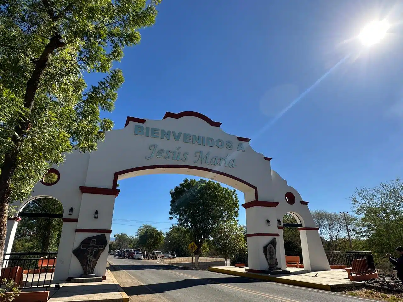 Entrada a Jesús María Culiacán