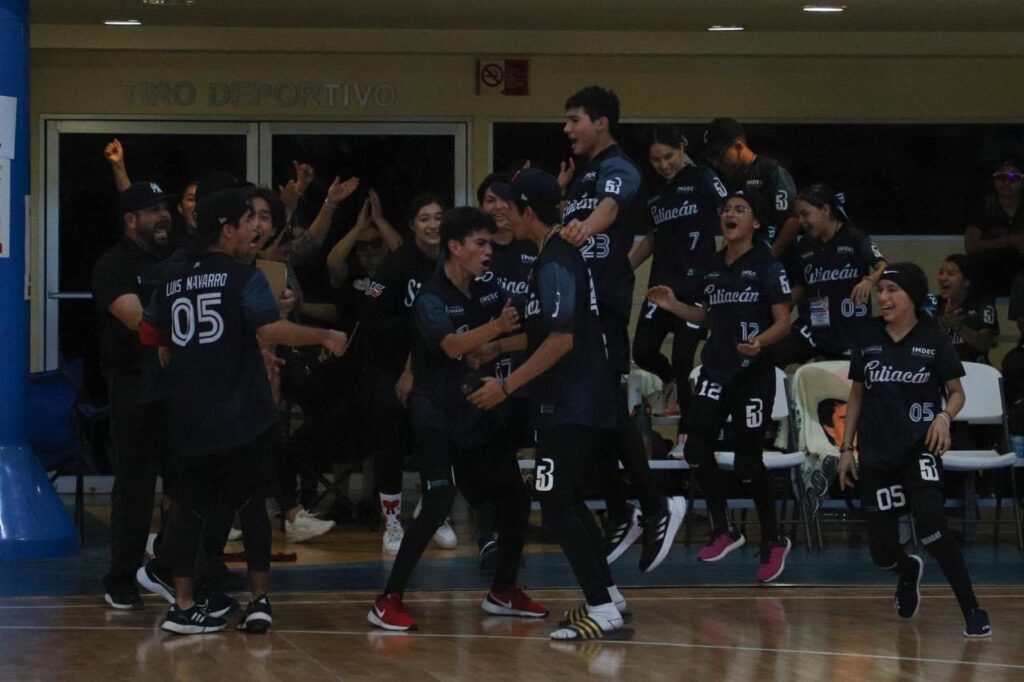 Culiacán festeja su campeonato de Baseball5 en etapa Estatal de Juegos Nacionales Conade