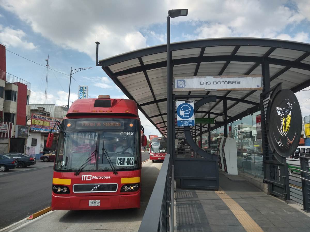 Estación Las bombas, Metrobus Línea 5