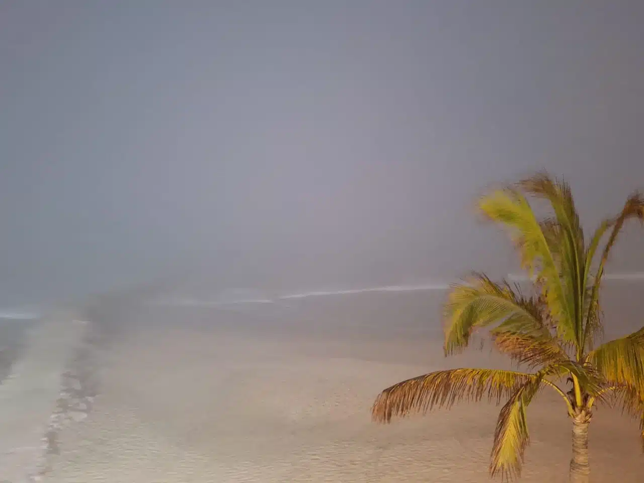 Neblina en Mazatlán