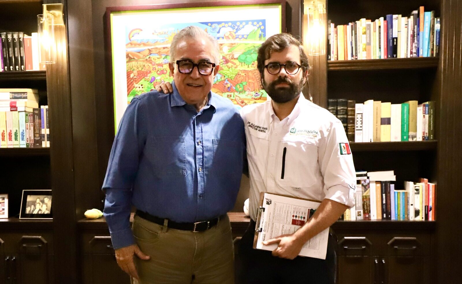 Rubén Rocha Moya y Alejandro Svarch