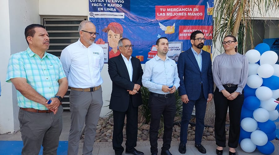 Inauguración paquetería Logística Adaptable de Canaco del Évora en Guamúchil