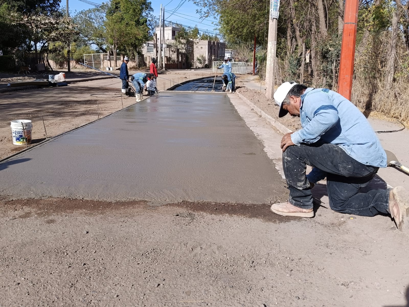 Inician trabajos de rehabilitación con pavimento hidráulico en Tultita