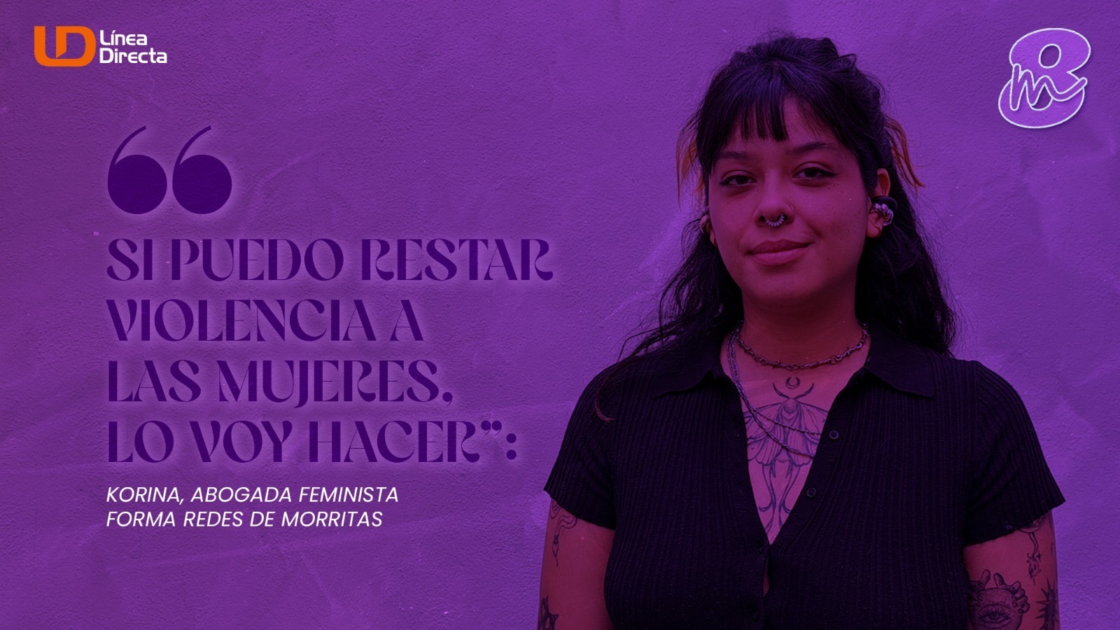 Korina, abogada feminista