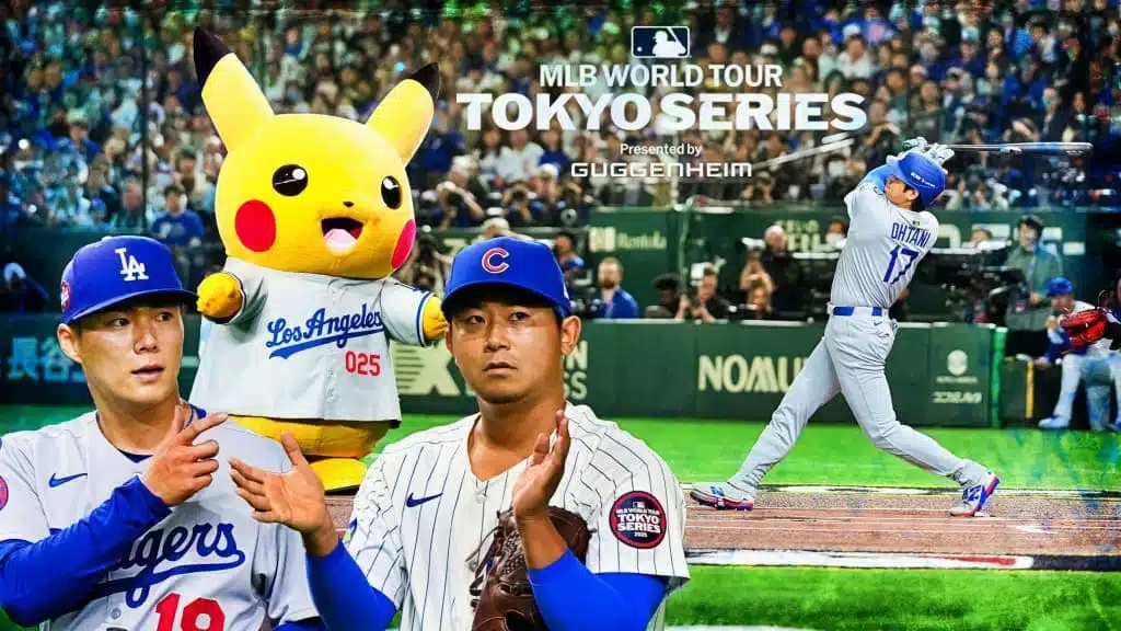 Los japoneses Yamamoto e Imanaga, abrieron la Tokio Series 2025, con Ohtani encabezando la reacción de los Dodgers sobre los Cachorros