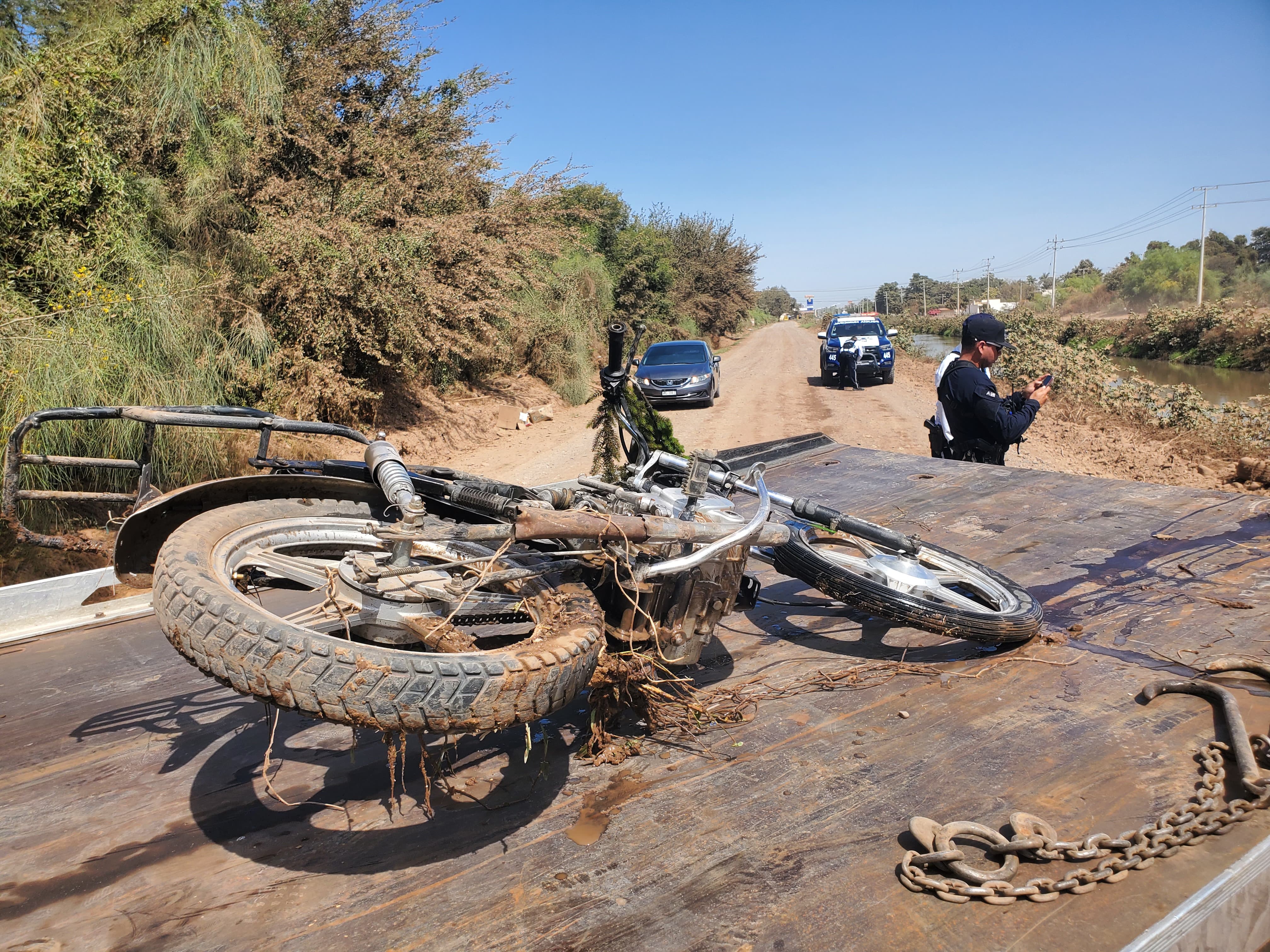 MOTOCICLETA DESMANTELADA GUASAVE (1)