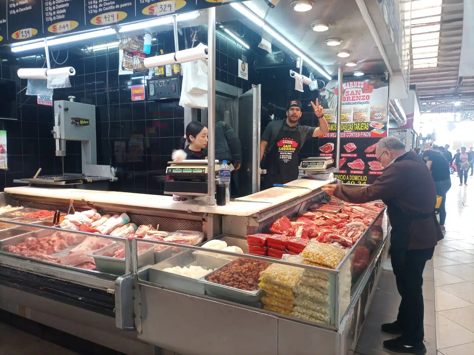 Ventas de carne Pino Suárez