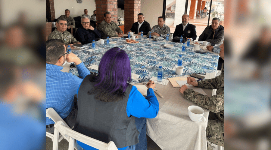 Mesa de Seguridad sesiona en Altata, Navolato