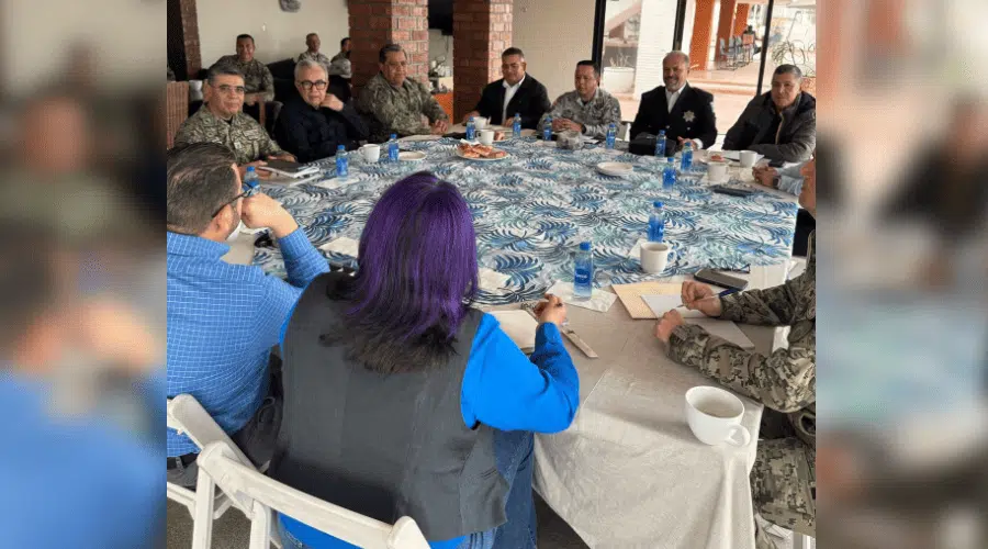 Mesa de Seguridad sesiona en Altata, Navolato