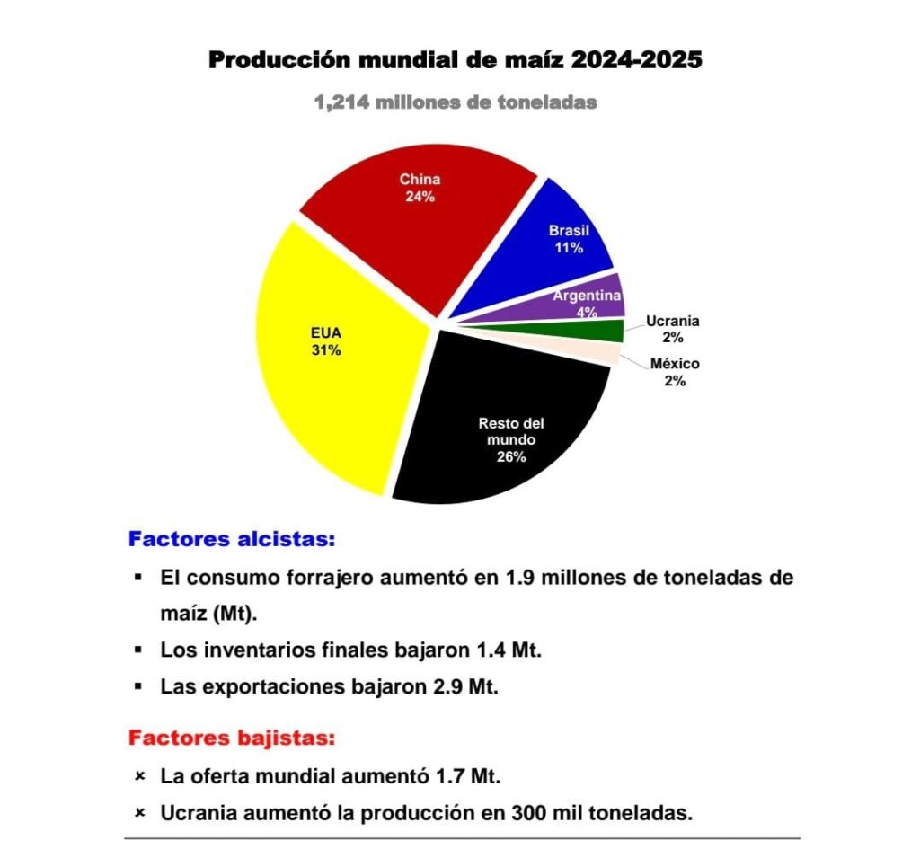 México importará más de la mitad del maíz porque la producción no alcanzará