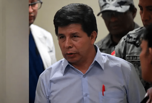 Pedro Castillo, expresidente de Perú, es trasladado al hospital tras descompensación de salud