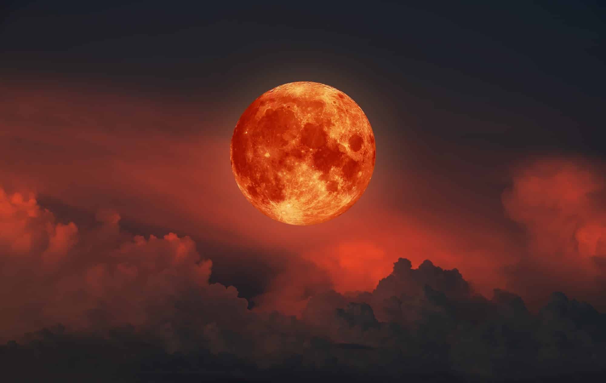 Por qué se le llama luna de sangre al Eclipse Lunar Total