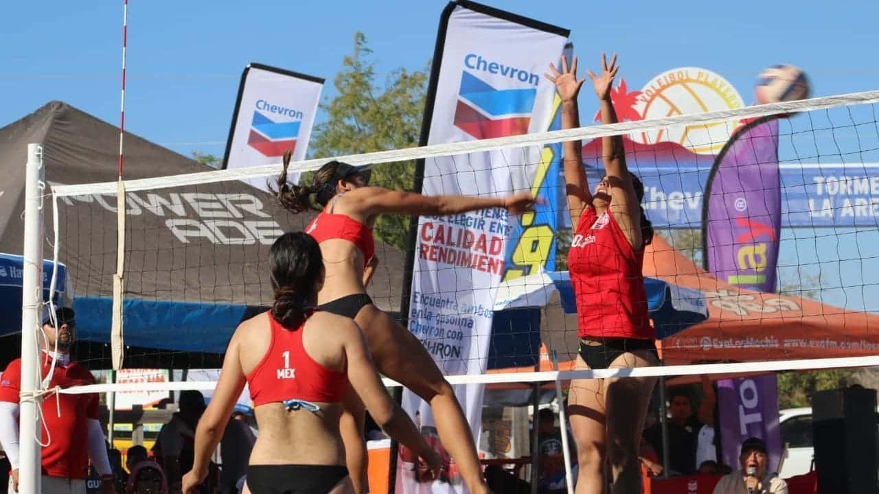 Regresa el show del Torneo de Voleibol Playero Tormenta en la Arena en El Maviri