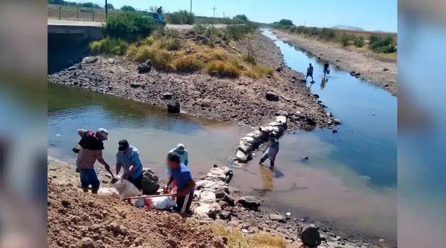 Reportan robo de agua en canales de El Fuerte_2