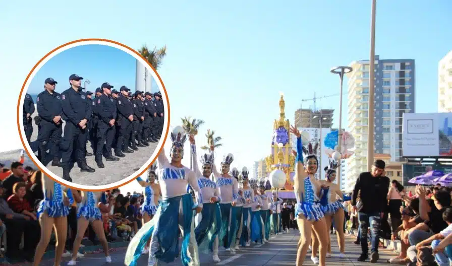 SEGURIDAD CARNAVAL MAZATLÁN