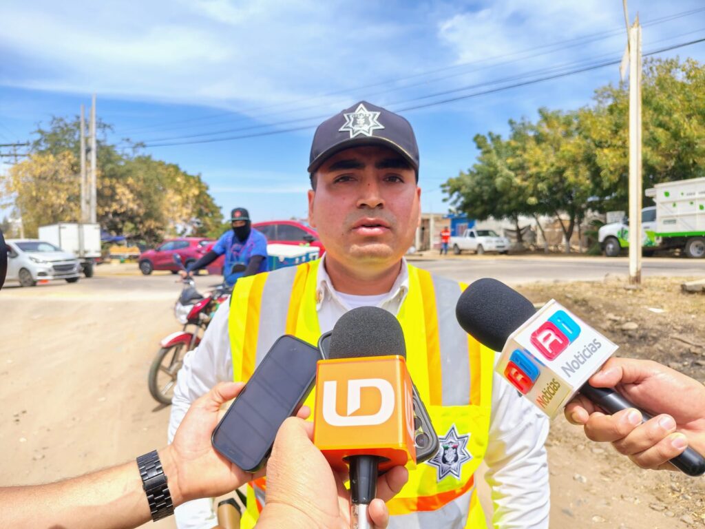 Juan José Martínez Sánchez, titular del departamento de Educación Vial en Mazatlán