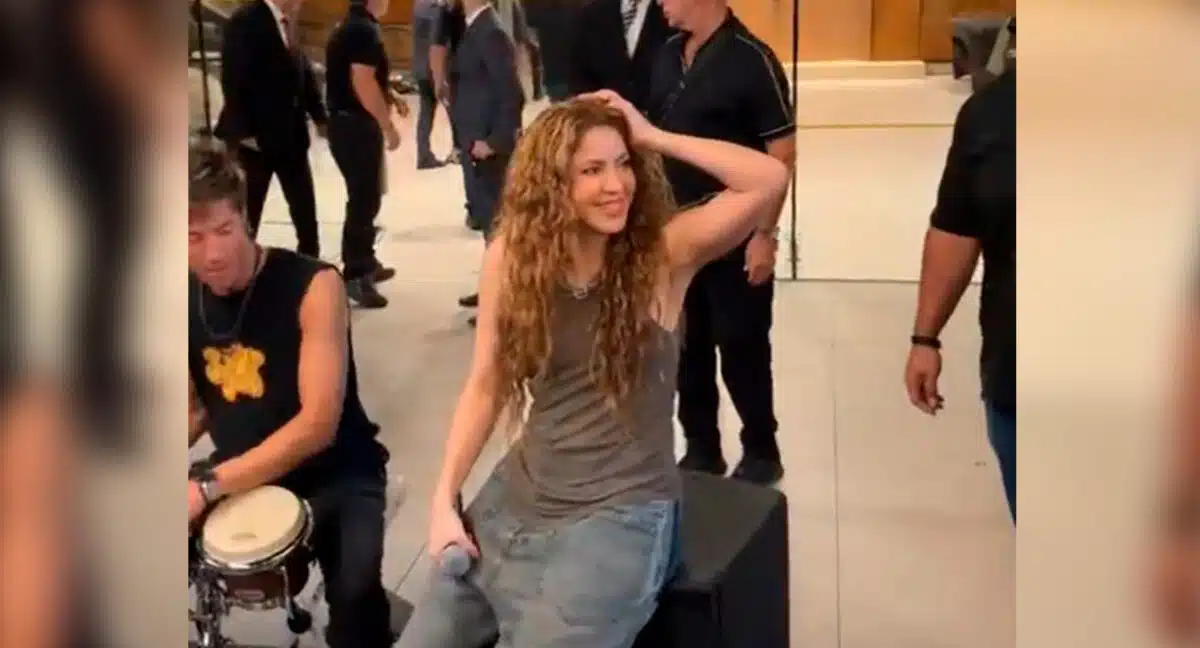 Shakira sorprende a sus fans en Chile