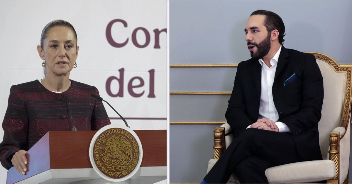 Sheinbaum y Nayib Bukele