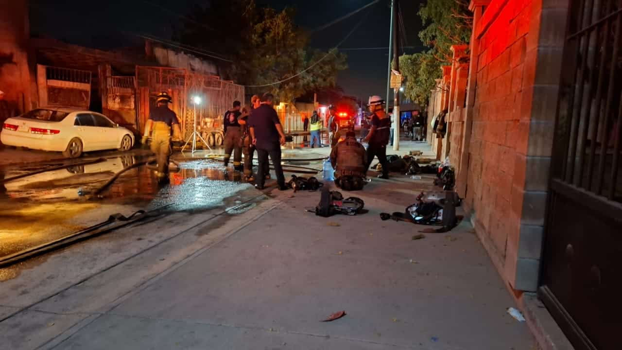 Incendio en llantera deja una persona sin vida y un lesionado por quemaduras al sur de Culiacán