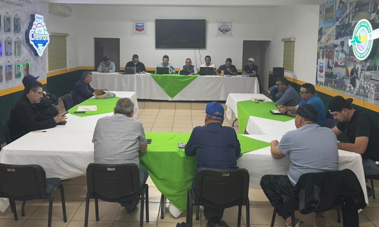 Asamblea de la Liga Chevron Clemente Grijalva