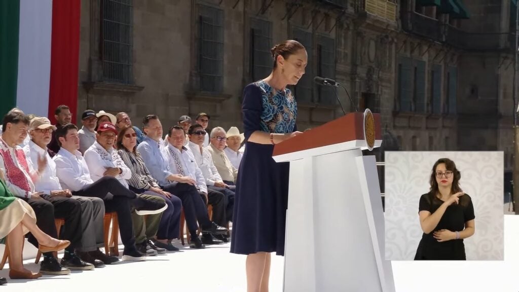 Asamblea informativa de Claudia Sheinbaum