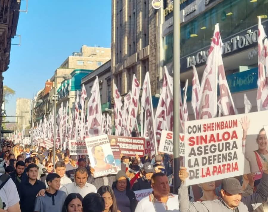 Asamblea informativa de Claudia Sheinbaum