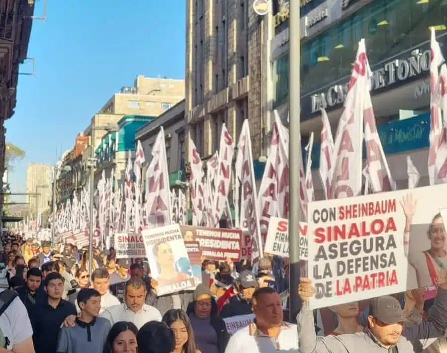 Asamblea informativa de Claudia Sheinbaum