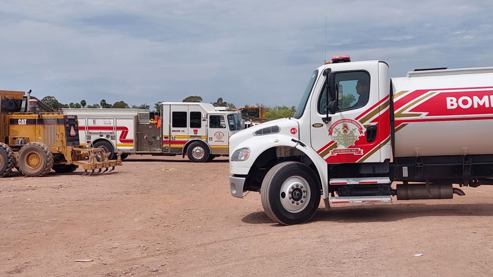 Camión de bomberos de Los Mochis