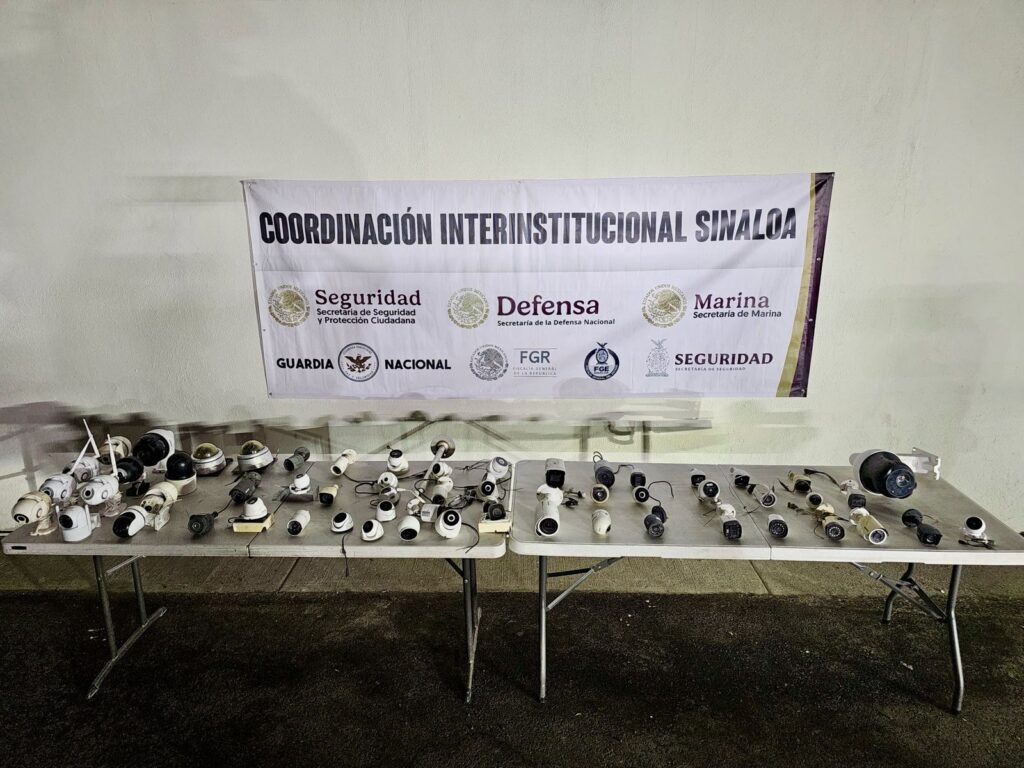 Cámaras fueron retiradas en el primer cuadro de Culiacán.