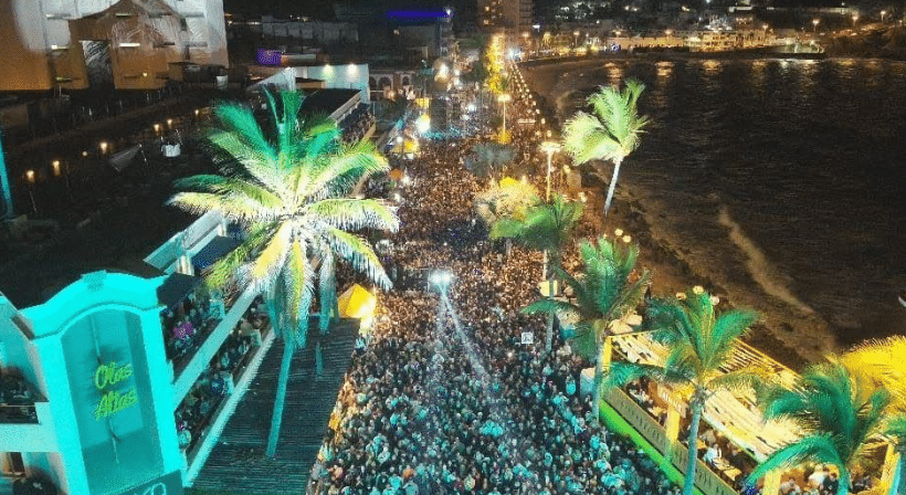 Desfile de carros alegóricos del Carnaval de Mazatlán